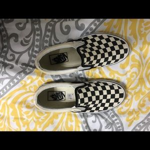 Checkered Vans